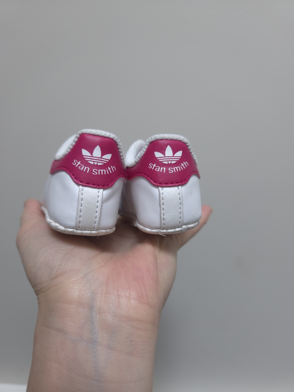 Adidas Stan Smith Crib Sneakers- Size 1K